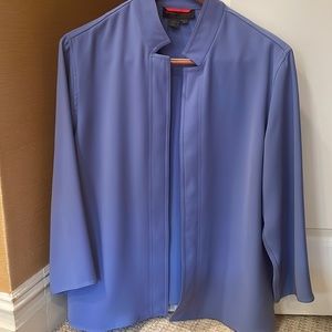 Elegant Blue Women's Blazer
